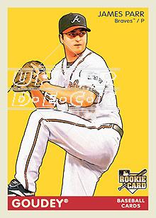 2009 Upper Deck Goudey #10 James Parr (RC)