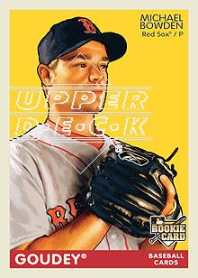 2009 Upper Deck Goudey #26 Michael Bowden (RC)