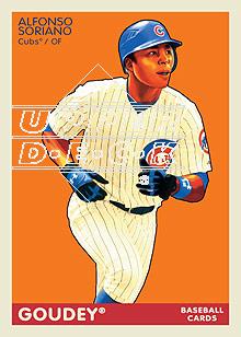 2009 Upper Deck Goudey #40 Alfonso Soriano