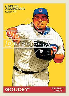 2009 Upper Deck Goudey #42 Carlos Zambrano