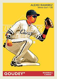 2009 Upper Deck Goudey #50 Alexei Ramirez