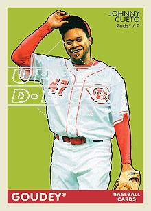 2009 Upper Deck Goudey #53 Johnny Cueto