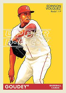 2009 Upper Deck Goudey #58 Edinson Volquez