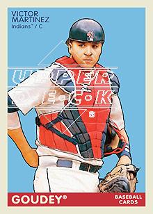 2009 Upper Deck Goudey #63 Victor Martinez