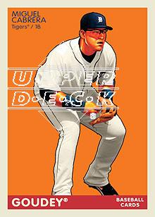 2009 Upper Deck Goudey #72 Miguel Cabrera