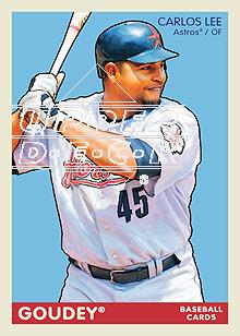 2009 Upper Deck Goudey #79 Carlos Lee