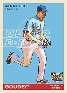 2009 Upper Deck Goudey #83 Kila Ka'aihue (RC)