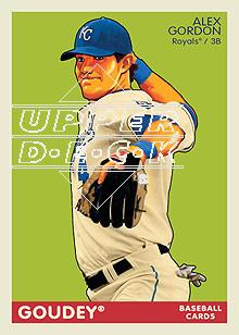 2009 Upper Deck Goudey #85 Alex Gordon