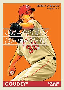 2009 Upper Deck Goudey #88 Jered Weaver