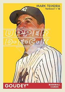 2009 Upper Deck Goudey #90 Mark Teixeira