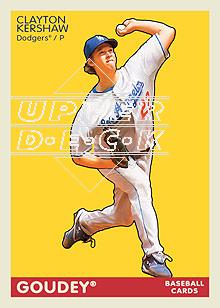 2009 Upper Deck Goudey #94 Clayton Kershaw