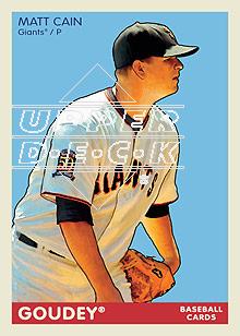 2009 Upper Deck Goudey #171 Matt Cain