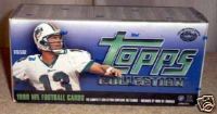 1999 TOPPS FOOTBALL SEALED SET CASE - 12 FACTORY SEALED SETS