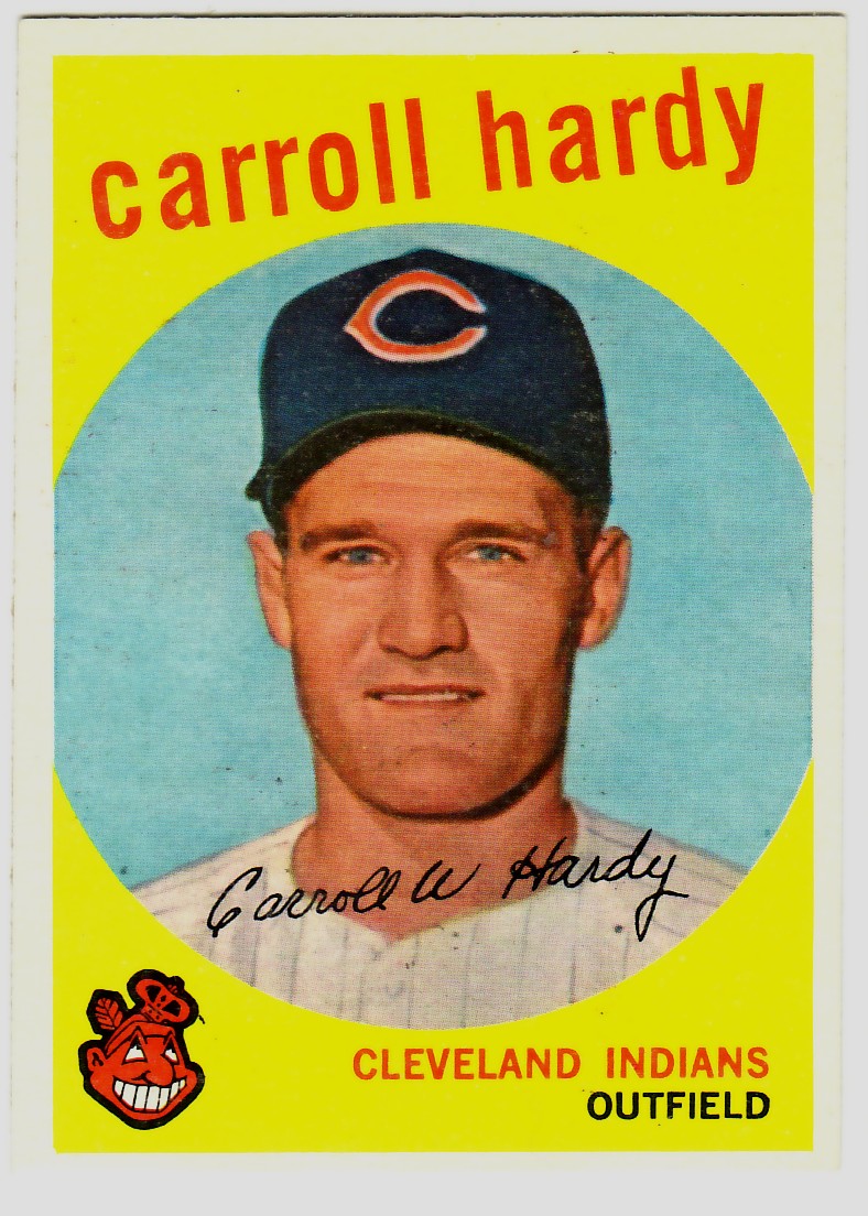 1959 Topps #168 Carroll Hardy