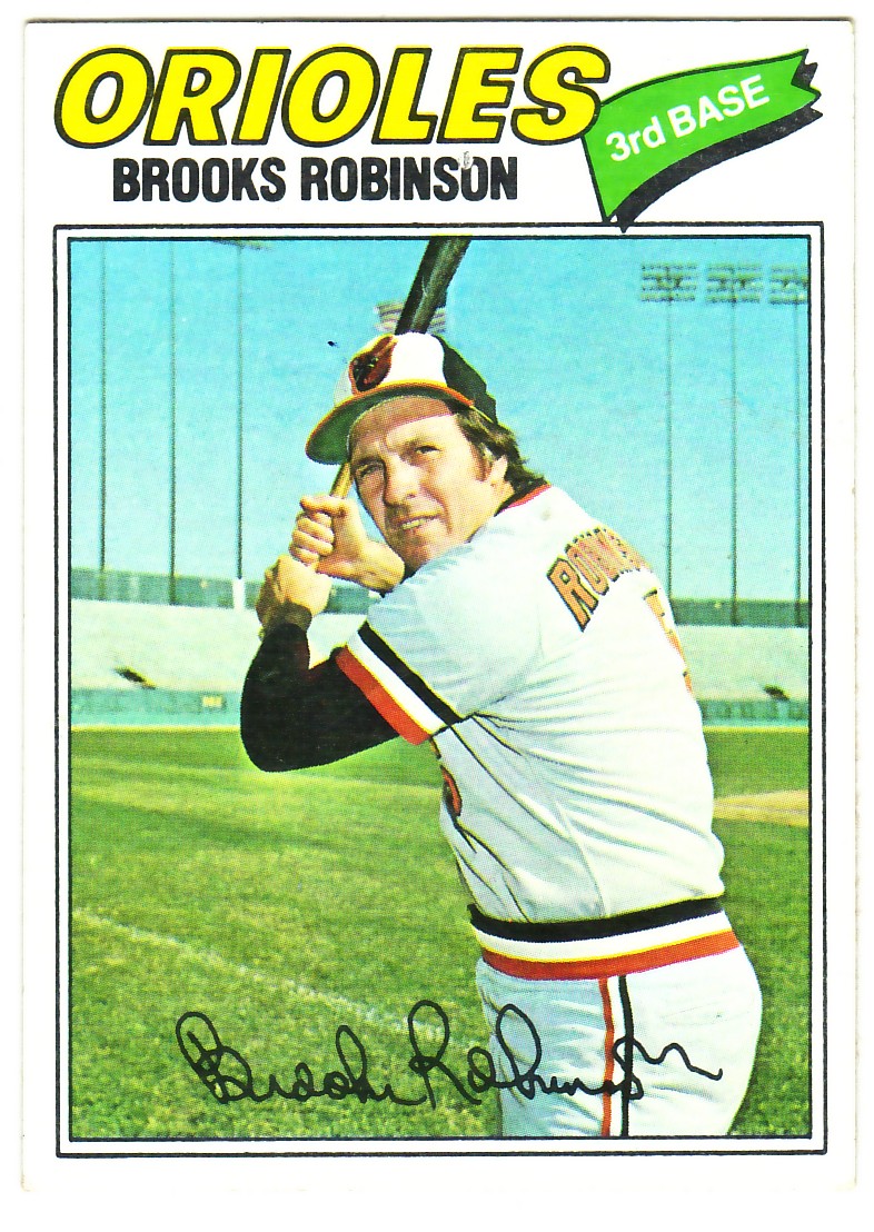 1977 Topps #285 Brooks Robinson