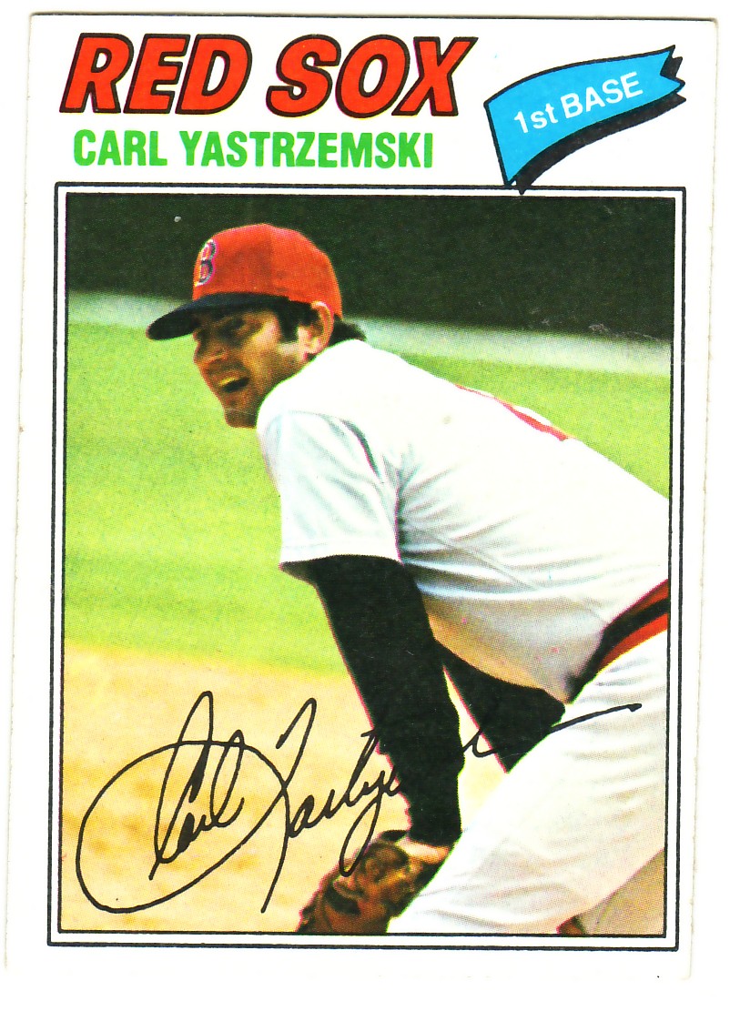 1977 Topps #480 Carl Yastrzemski