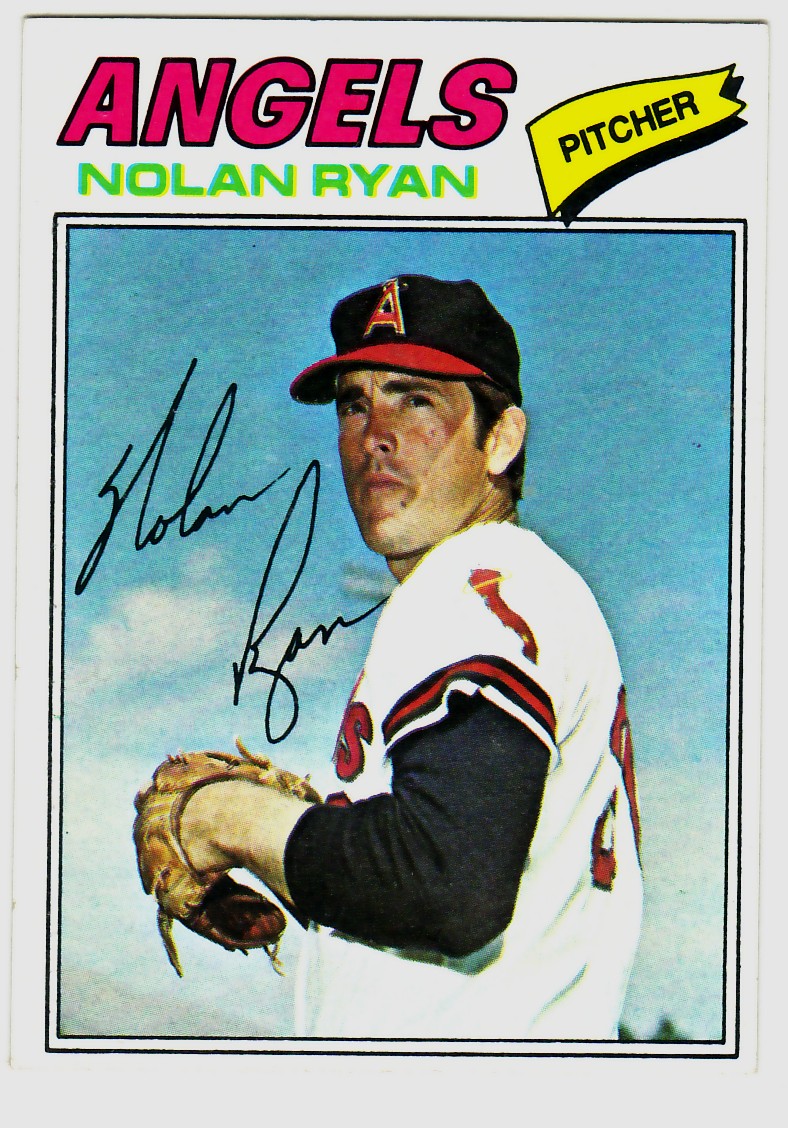 1977 Topps #650 Nolan Ryan