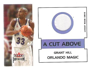 2002-03 Fleer Premium A Cut Above #4 Grant Hill