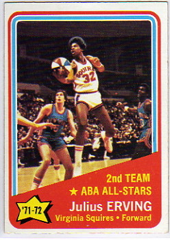 1972-73 Topps #255 Julius Erving AS