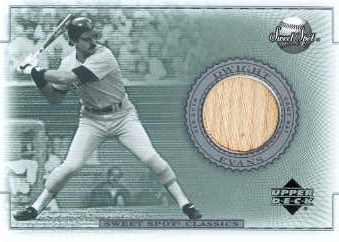 2002 Sweet Spot Classics Game Bat #BDE Dwight Evans