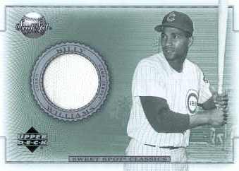 2002 Sweet Spot Classics Game Jersey #JBW Billy Williams