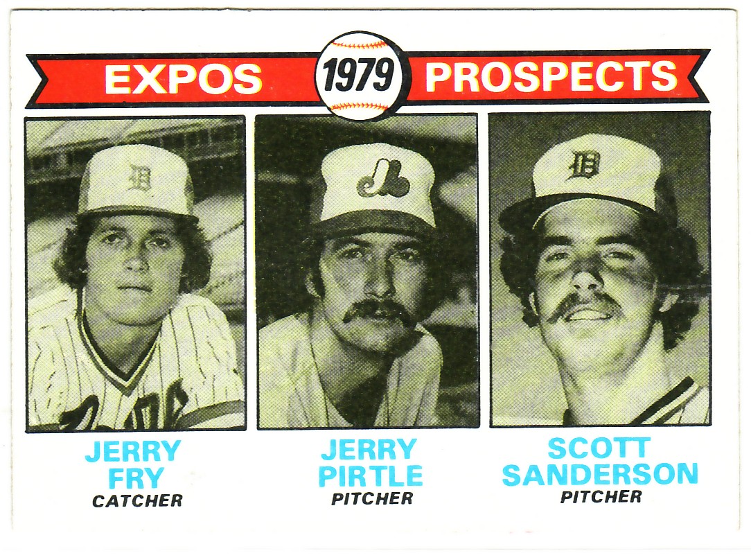 1979 Topps #720 Jerry Fry RC/Jerry Pirtle RC/Scott Sanderson RC