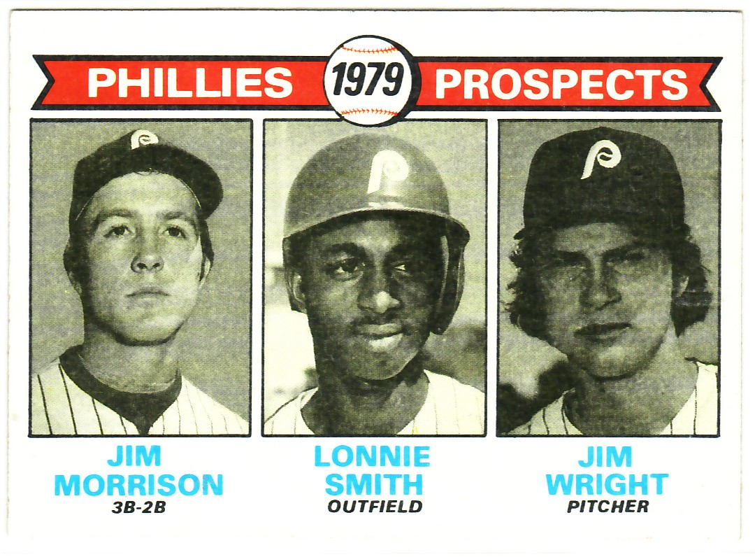 1979 Topps #722 Jim Morrison RC/Lonnie Smith RC/Jim Wright RC