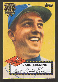 2002 Topps 1952 Reprints #52R3 Carl Erskine