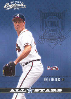 2002 Donruss Originals All-Stars #18 Greg Maddux