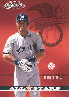 2002 Donruss Originals All-Stars #25 Derek Jeter