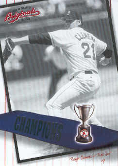 2002 Donruss Originals Champions #8 Roger Clemens