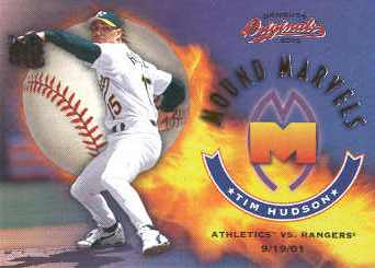 2002 Donruss Originals Mound Marvels #6 Tim Hudson