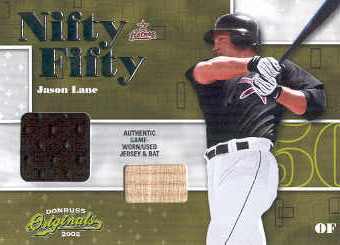 2002 Donruss Originals Nifty Fifty Combos #26 Jason Lane