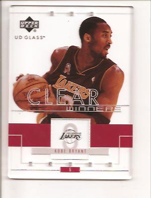 2002-03 UD Glass #91 Kobe Bryant CW