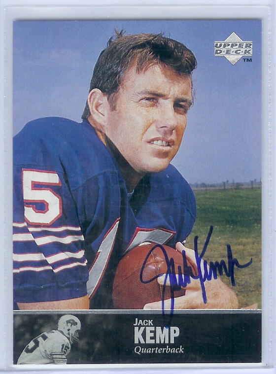 1997 Upper Deck Legends Autographs #AL124 Jack Kemp