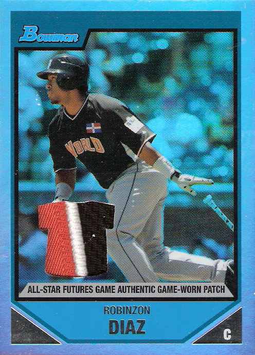 2007 Bowman Draft Future's Game Prospects Patches #BDPP82 Robinzon Diaz