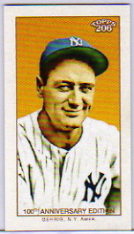 2009 Topps 206 Hawaii Trade Conference #2 Lou Gehrig