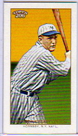 2009 Topps 206 Hawaii Trade Conference #4 Rogers Hornsby