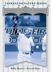 2003 Upper Deck Yankees Signature #6 Billy Martin