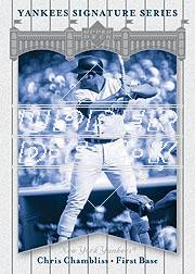 2003 Upper Deck Yankees Signature #17 Chris Chambliss
