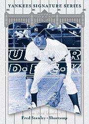 2003 Upper Deck Yankees Signature #32 Fred Stanley