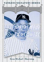 2003 Upper Deck Yankees Signature #33 Gene Michael
