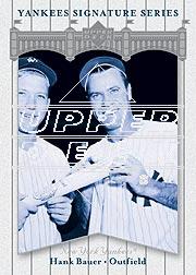 2003 Upper Deck Yankees Signature #34 Hank Bauer
