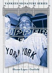 2003 Upper Deck Yankees Signature #35 Hector Lopez