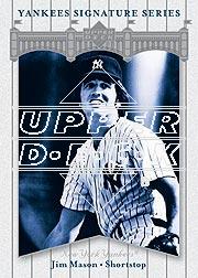 2003 Upper Deck Yankees Signature #42 Jim Mason