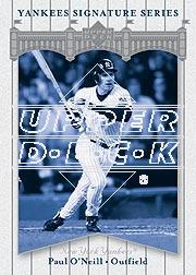 2003 Upper Deck Yankees Signature #64 Paul O'Neill