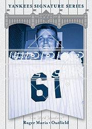 2003 Upper Deck Yankees Signature #71 Roger Maris