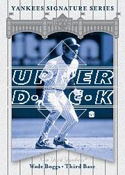 2003 Upper Deck Yankees Signature #87 Wade Boggs