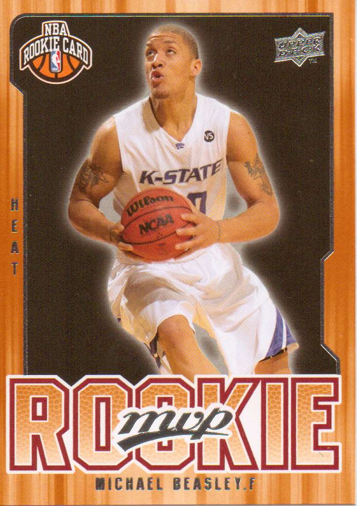 2008-09 Upper Deck MVP #202 Michael Beasley RC