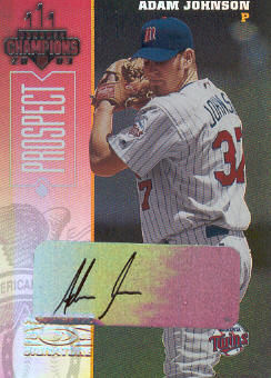 2003 Donruss Champions Autographs #156 Adam Johnson/500